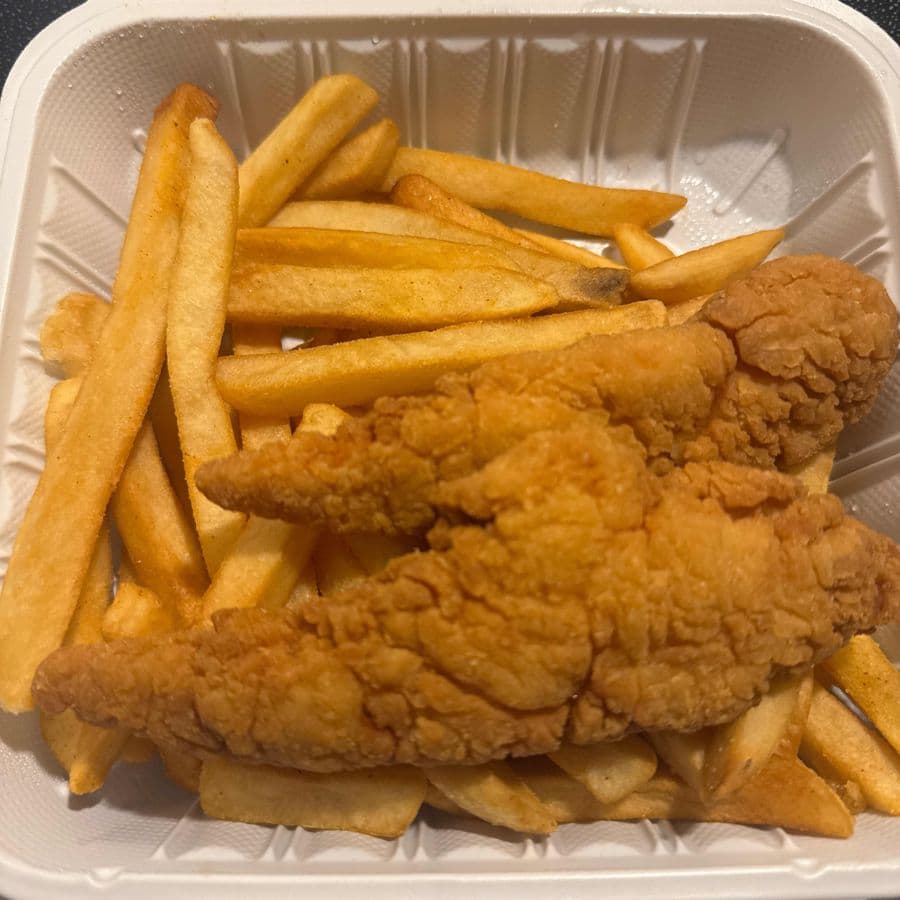 Chicken Strips with Fries