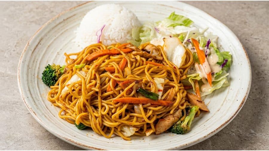 Chicken Yakisoba